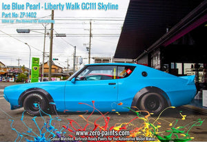 Peinture Zero Paints ZP-1402 - Bleu Glacé nacré pour Liberty Walk GC111 Skyline (Ken Mary) 60 ml – image 4