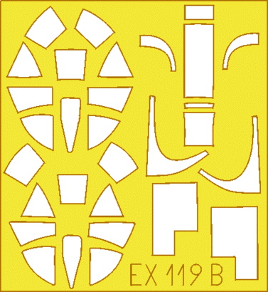 Eduard EX119 B-25J 1/48 REVELL/MONOGRAM – imagen 2