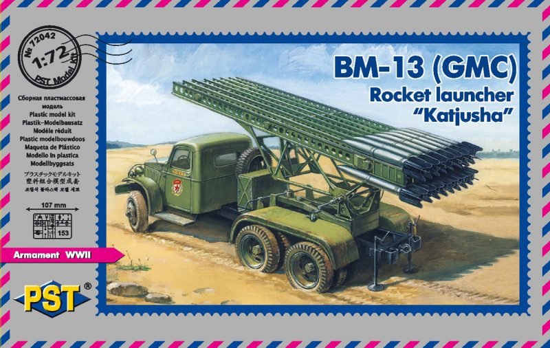 Lance-roquettes PST 72042 M-13 (GMC) 1/72
