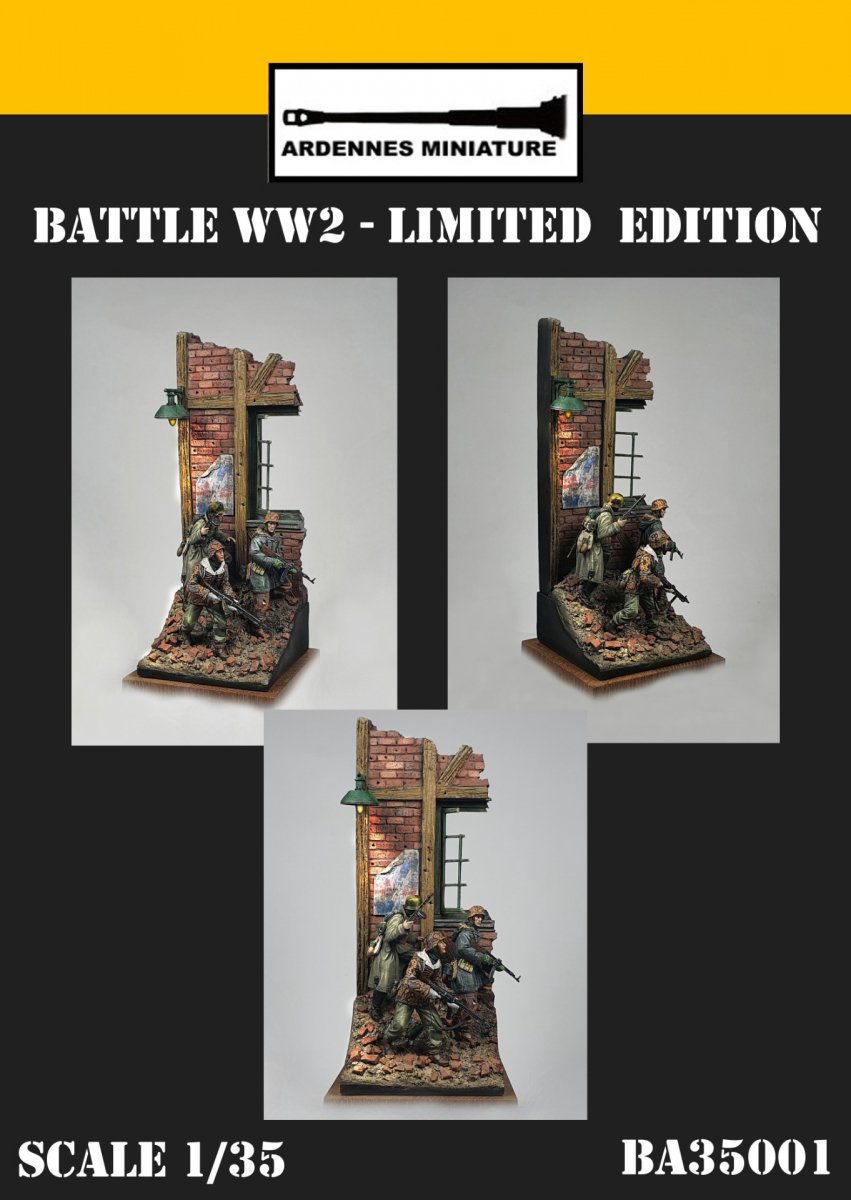 Ardennes Miniature BA35001 LIMITED EDITION - BATTLE WW2 1/35 – imagen 3