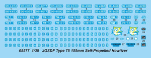 Trumpeter 05577 JGSDF Type 75 155mm Self-Propelled Howitzer 1/35 – Bild 3