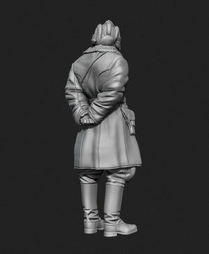 Panzer Art FI35-128 Soviet tank officer in sheepskin coat No.1 1/35 – Bild 3