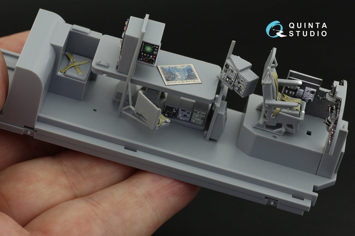 Quinta Studio QD48248 Lancaster B Mk.I 3D-Printed &amp;amp; coloured Interior on decal paper (HK Models) 1/48 – imagen 8