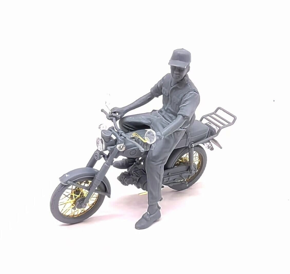 Gecko Models 35GM0127 60’~70&amp;#39;s Southern Vietnamese &amp;amp; Japanese SS50E Motorbike Set 1/35 – imagen 3