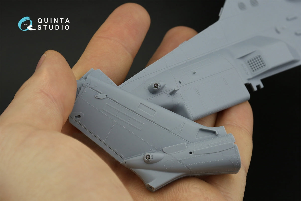 Quinta Studio QDS-35119 AH-1Z 3D-Printed coloured Interior on decal paper (Academy) (Small version) 1/35 – imagen 10