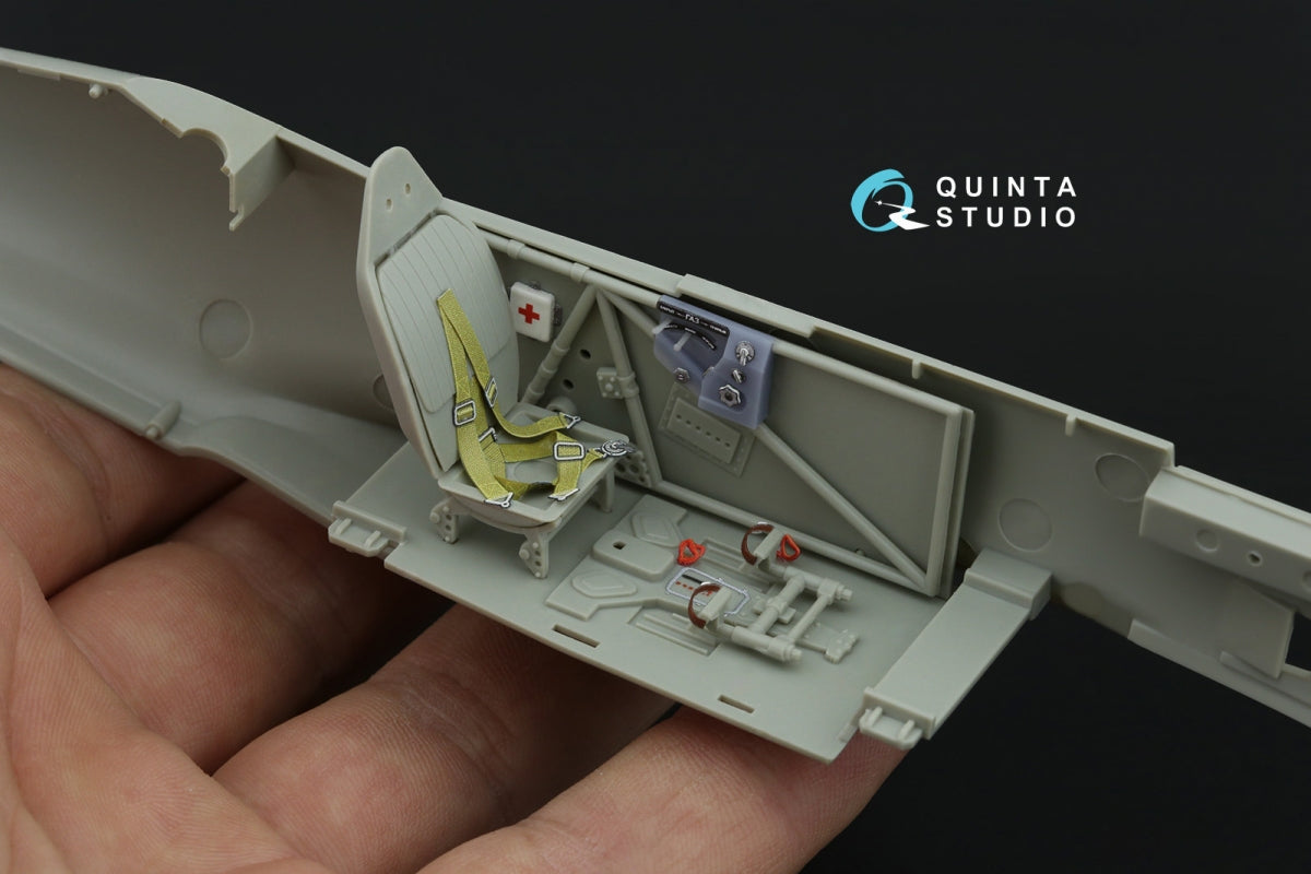 Quinta Studio QD+32241 MiG-3 3D-Printed &amp;amp; coloured Interior on decal paper (Trumpeter) (with 3D-printed resin parts) 1/32 – imagen 11