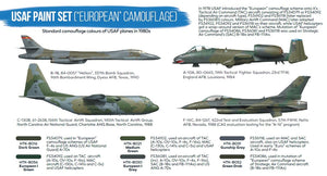 Kit de peinture Hataka HTK-BS10 USAF (« camouflage européen ») (6 x 17 ml) – image 3