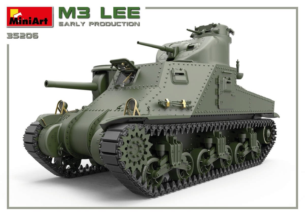 Miniart 35206 M3 Lee première production avec intérieur 1/35 – image 2