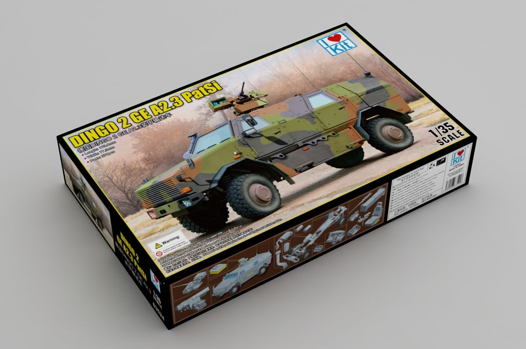 J&amp;#39;adore le kit 63524 DINGO 2 GE A2.3 PatSi 1/35 – image 2