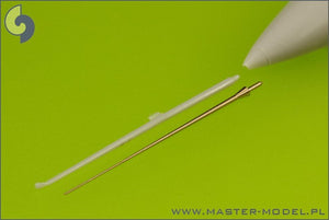 Master AM-48-073 SAAB 35 Draken (versions moyennes et tardives) - Tubes Pitot et sonde d&amp;#39;angle d&amp;#39;attaque (1/48) – image 2
