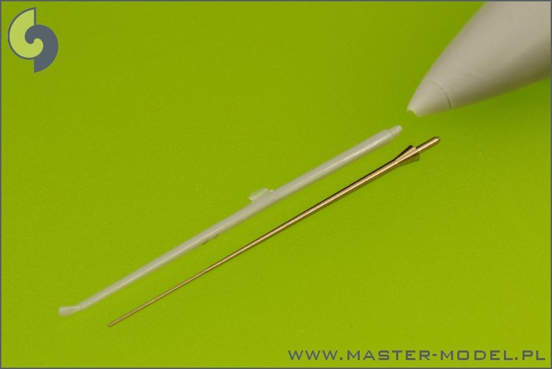 Master AM-48-073 SAAB 35 Draken (versions moyennes et tardives) - Tubes Pitot et sonde d&amp;#39;angle d&amp;#39;attaque (1/48) – image 2