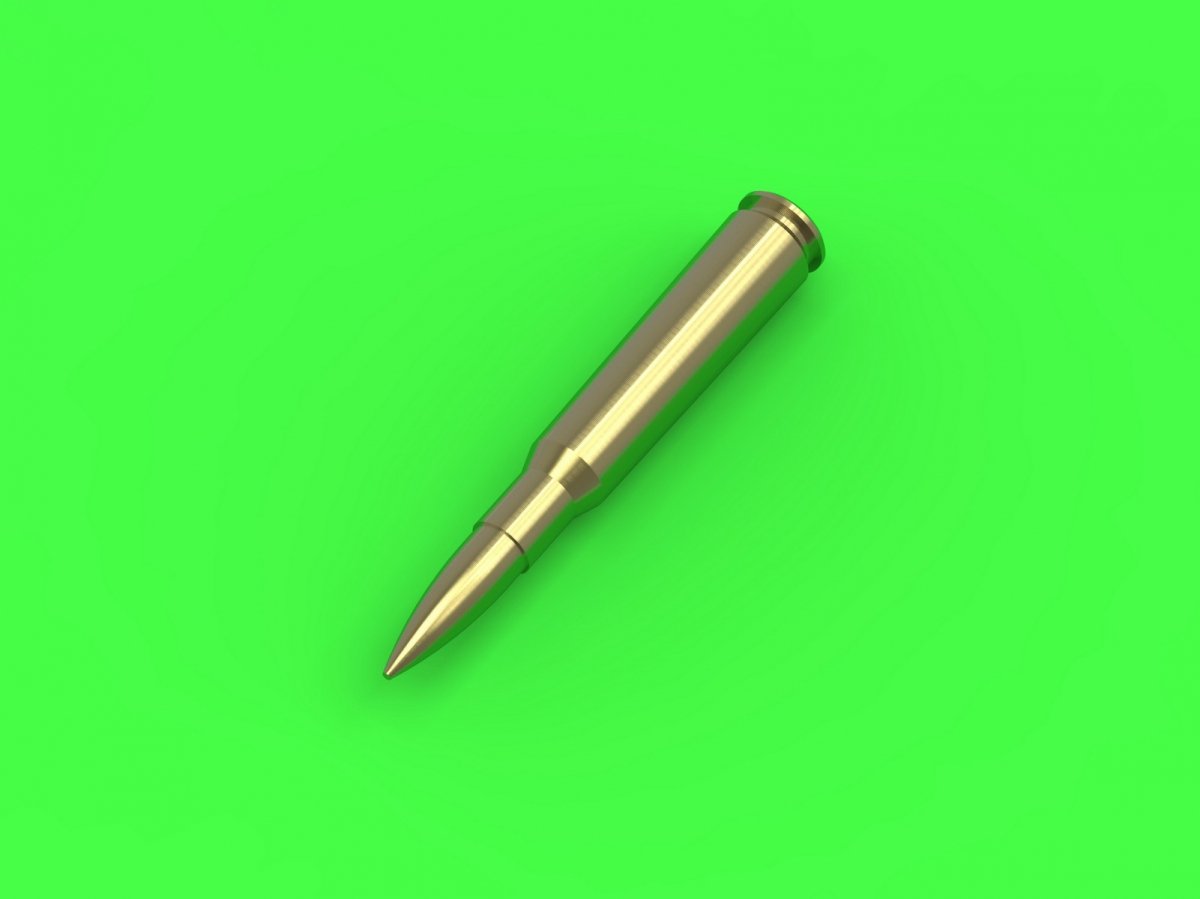 Master GM-16-002 Browning .50 caliber (12,7mm) - naboje (25sztuk) 1/16 – imagen 2