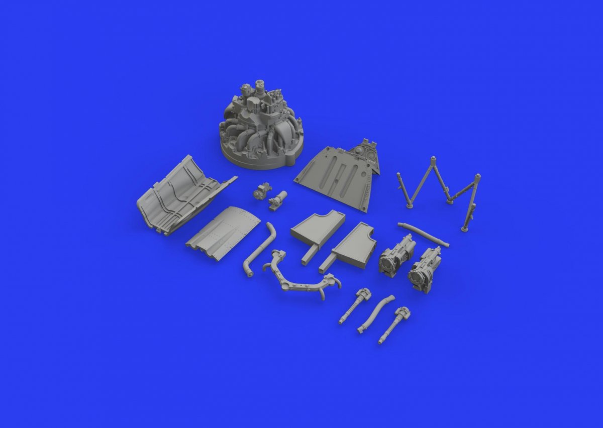 Eduard 648462 Canons de fuselage Fw 190A-8 1/48 EDUARD – image 3
