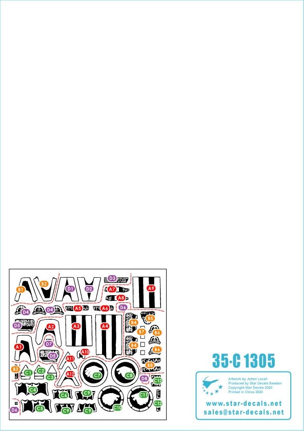 Star Decals 35-C1305 Desert Storm 5 1/35 – imagen 3