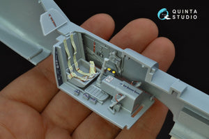 Quinta Studio QD32083 Bf 109G-2/G-4 3D-Printed &amp;amp; coloured Interior on decal paper (Hasegawa) 1/32 – imagen 10
