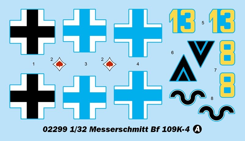 Trumpeter 02299 Messerschmitt Bf 109K-4 – image 6