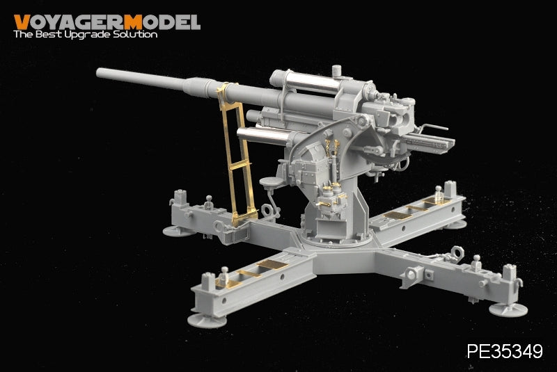 Voyager Model PE35349 WWII German 88mm FlaK 37 mit Behelfslafette For DRAGON 6523 1/35 – imagen 3