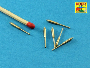 Aber 35L-221 Jeu de 6 canons pour fusil américain M16A1 ou M231 de calibre 5,56 mm. Échelle 1/35. – image 2