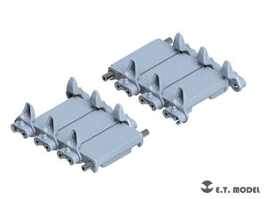 E.T. Model P35-084 WWII US ARMY M4 Sherman T49 Workable Track (3D Printed) 1/35 – imagen 2