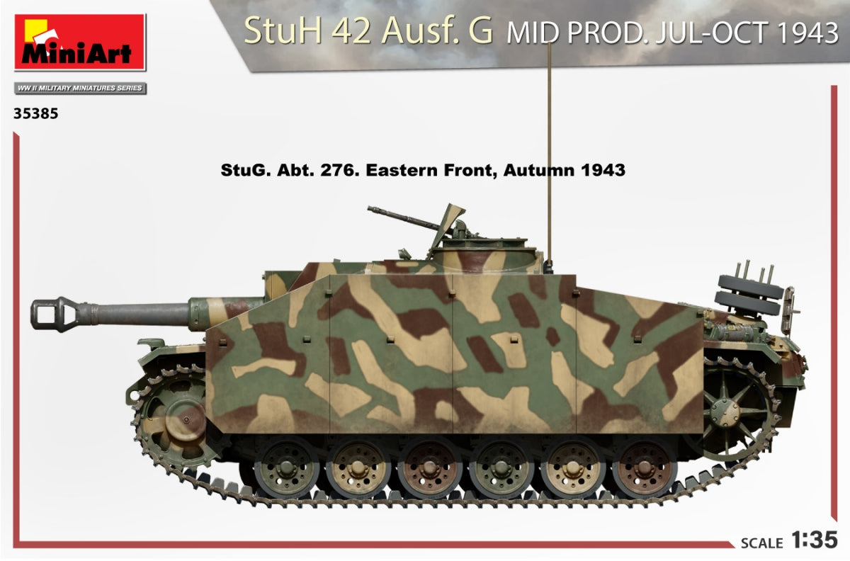 MiniArt 35385 StuH 42 Ausf. G MID PRODUIT PAR JUILLET-OCTOBRE 1943 1/35 – image 8