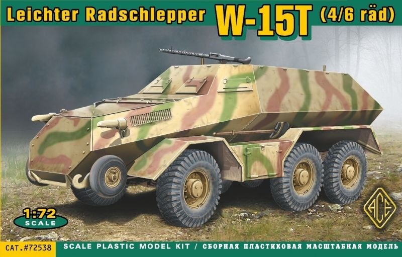 ACE 72538 W-15T Leichter Radschlepper 1/72