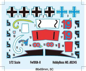 Hobby Boss 80244 Fw 190A-8 1/72 – image 2