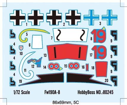 Hobby Boss 80244 Fw 190A-8 1/72 – image 2
