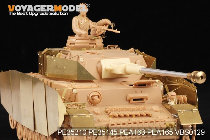 Voyager Model PEA165 WWII German Panzer.IV Ausf.H/J schürzen (For TAMIYA 35209 35181) 1/35 – imagen 6