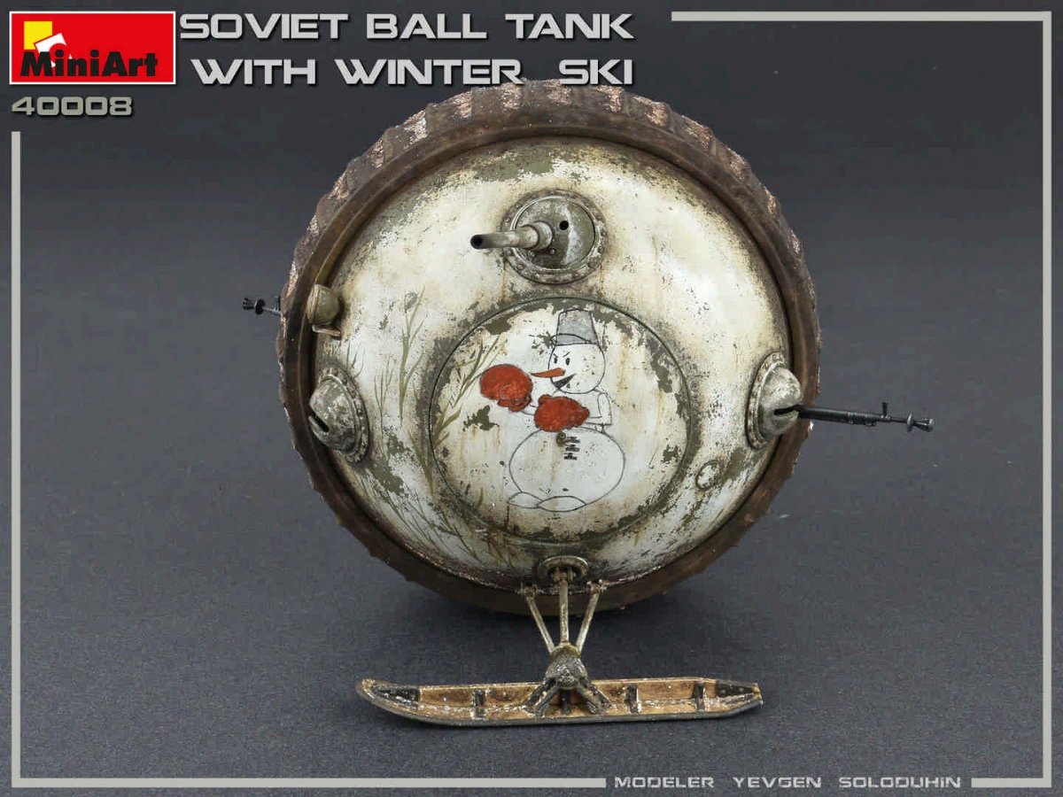 MiniArt 40008 SOVIET BALL TANK w/ WINTER SKI. INTERIOR KIT 1/35 – immagine 8