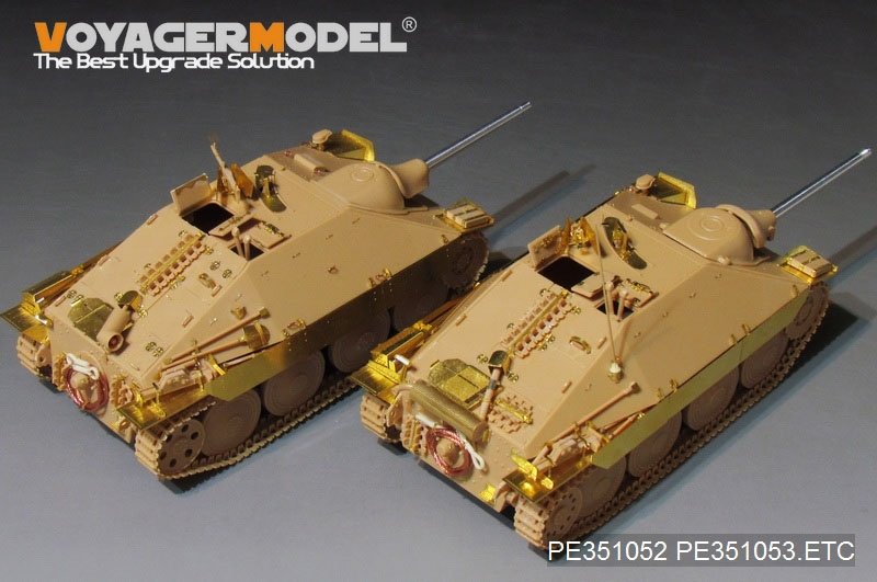Voyager Model PE351052A WWII German Sd.Kfz.138/2 Hetzer Tank Destroyer Early Version For ACADMY 13278 1/35 – imagen 16