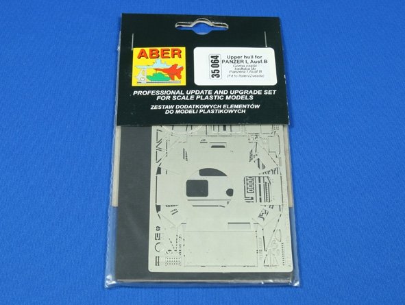 Aber 35064 PzKpfw I Ausf.B - gorna czesc kadluba (ITA,ZVE) 1/35 – immagine 3