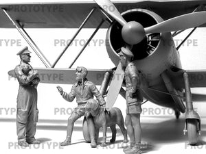 ICM 32110 Italian Pilots in tropical uniforms 1/32 – imagen 3