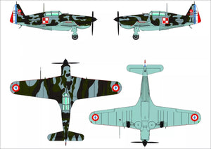 Dora Wings 48031 Morane-Saulnier MS.406C.1 - Bataille de France 1/48 – image 9