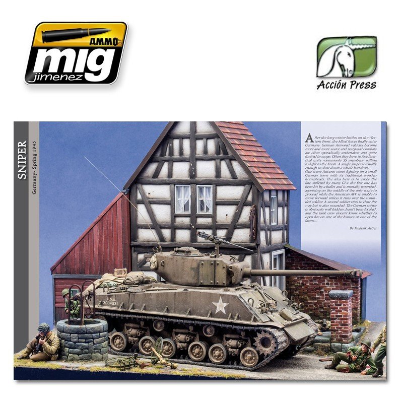 AMMO of Mig EURO0012 Jimenez LANDSCAPES OF WAR: THE GREATEST GUIDE - DIORAMAS Vol.III - Rural Enviroments (English) – image 7