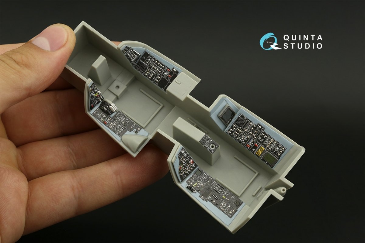 Quinta Studio QDS-32099 F-14B 3D-Printed &amp;amp; coloured Interior on decal paper (Trumpeter) (Small version) 1/32 – imagen 4