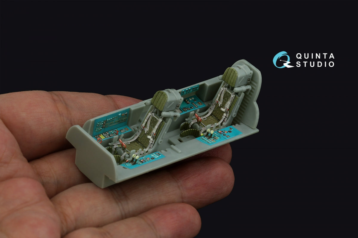Quinta Studio QD48505 MiG-31BM 3D-Printed &amp;amp; coloured Interior on decal paper (Hobby Boss) 1/48 – imagen 9