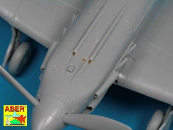 Aber A48114 Armament for Soviet fighter MIG-3 2x7,62ShKAS; 1x12,7mm UBS; pitot tube 1/48 – imagen 7