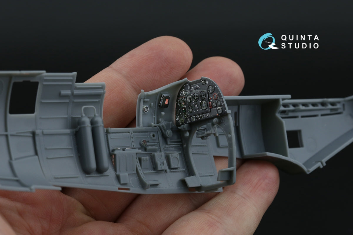 Quinta Studio QD32244 Spitfire Mk.V 3D-Printed &amp;amp; coloured Interior on decal paper (Kotare) 1/32 – zdjęcie 7