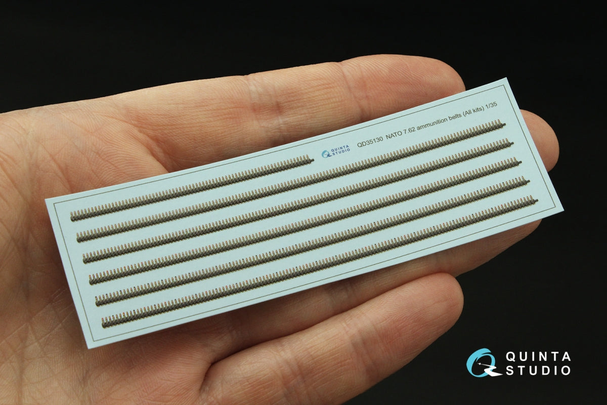 Quinta Studio QD35130 NATO 7.62 ammunition belts (All kits) 1/35 – image 4