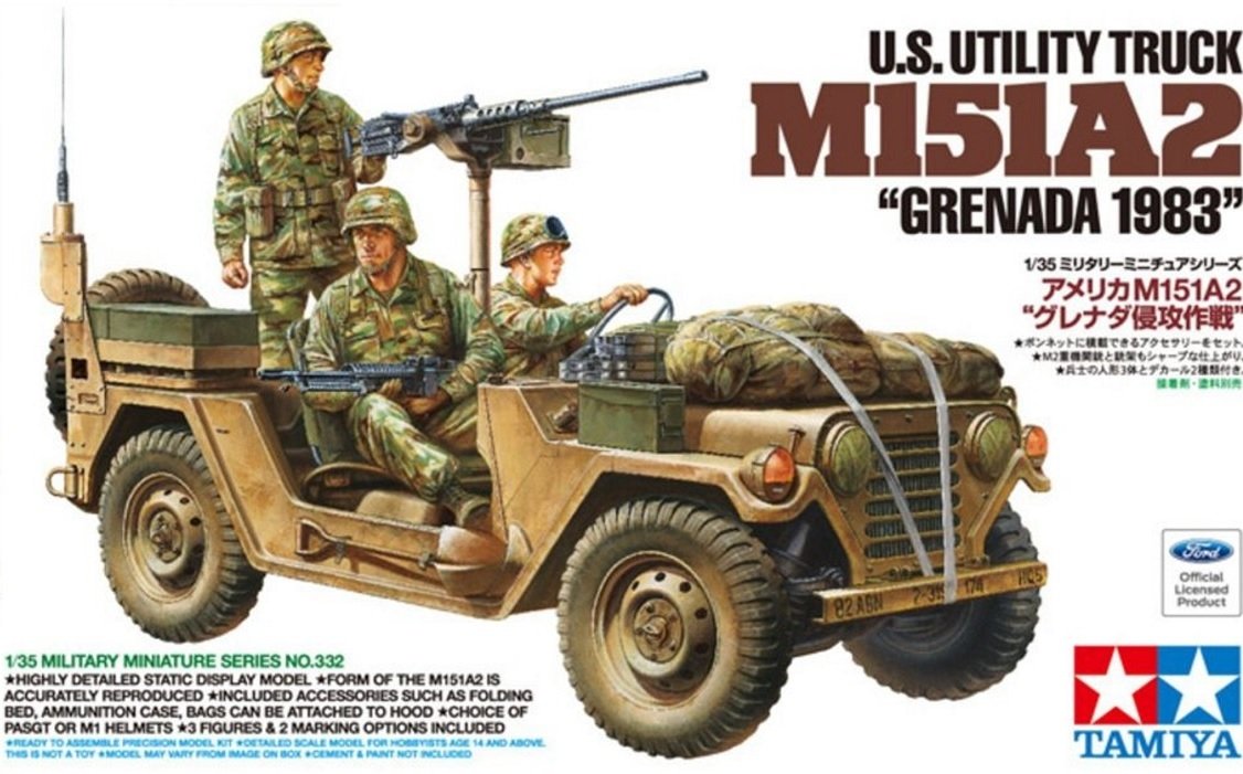 Tamiya 35332 M151A2 Grenada 1983 1/35