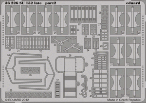 Eduard 36226 SU 152 fin 1/35 Trumpeter