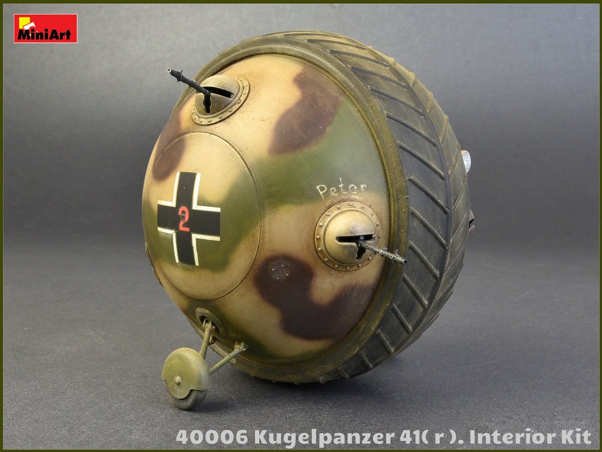 MiniArt 40006 Kugelpanzer 41( r ). INTERIOR KIT 1/35 – imagen 3