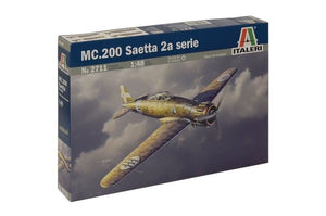 Italeri 2711 Macchi MC.200 Saetta 2a serie 1/48 – imagen 2