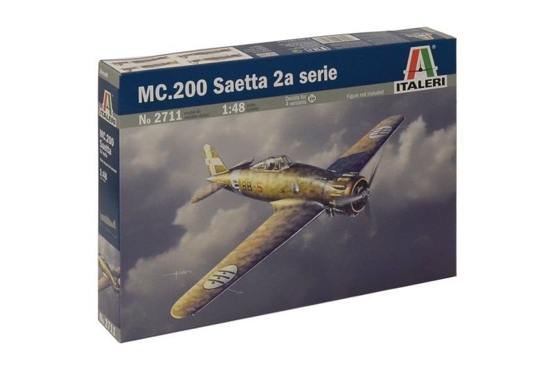 Italeri 2711 Macchi MC.200 Saetta 2a serie 1/48 – imagen 2
