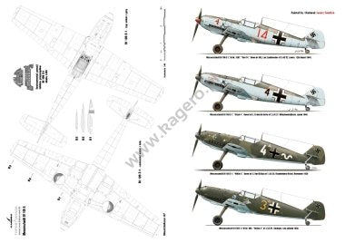 Kagero 7134 Messerchmitt Bf 109 E E-1/E-3/E-4/E-7 models EN/PL – Bild 3