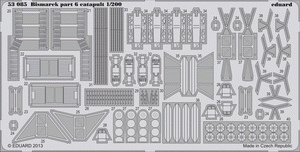 Eduard 53085 Bismarck part 6 - catapult 1/200 TRUMPETER – image 2