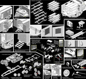 Dragon 6766 Sd.Kfz.3 Maultier Ambulance 1/35 – Bild 6