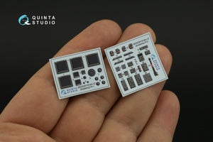Quinta Studio QDS-35119 AH-1Z 3D-Printed coloured Interior on decal paper (Academy) (Small version) 1/35 – imagen 4