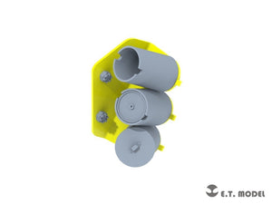 E.T. Model P35-210 Smoke launcher for WWII German Tank (Late version) ( 3D Printed ) 1/35 – imagen 2