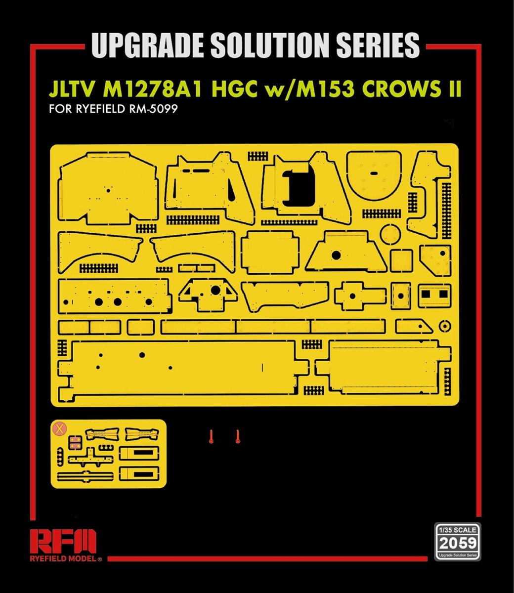 Rye Field Model 2059 JLTV M1278A1 HGC W/M153 CROWS II RFM 5099 - Upgrade Solution 1/35 – zdjęcie 2